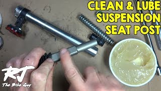 How To CleanLube A Suspension Seatpost [upl. by Osana]