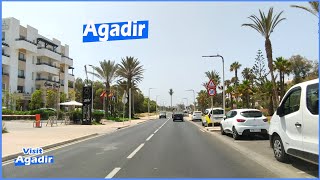 Visit Agadir Morocco  downtown 2023 agadir [upl. by Tnert]