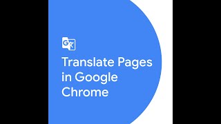 Translate Pages in Google Chrome [upl. by Libys]