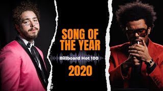 Billboard 100 Chart  Top 20 Hits  Song Of The Year 2020 [upl. by Neelrahs]