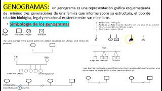 SIMBOLOGÍA DE LOS GENOGRAMAS [upl. by Holt297]