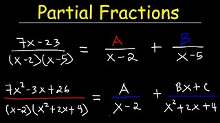 Partial Fraction Decomposion [upl. by Nahgrom707]