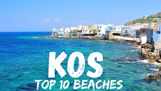 Top 10 Best Beaches in Kos Greece [upl. by Pesvoh]