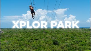 XPLOR PARK The Riviera Mayas most popular adventure park  Cancuncom [upl. by Aniar]