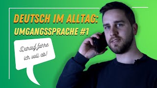 Deutsch lernen B2C2  Redewendungen für den Alltag  Umgangssprache 1 [upl. by Attehcram]