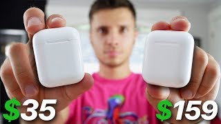 NEW 35 Fake AirPods Are Near Perfect [upl. by Zaccaria]