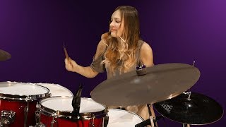 Slow Ride – Foghat  Mia Morris full version drum cover Nashville Drummer Musician Songwriter [upl. by Ilyak]