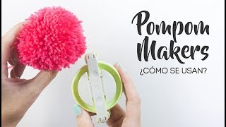 Como hacer pompones lana  Pom Pom Maker [upl. by Calica]