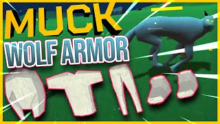 MUCK  How to get the NEW WOLF SKIN ARMOR  UPDATE 2 GAMEPLAY [upl. by Esenej]