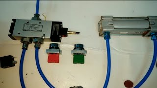 Solenoid valve working and connection practically [upl. by Yngiram]