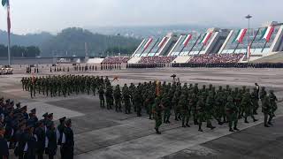 Himno y Marcha del Heroico Colegio Militar Agosto 2017 [upl. by Carlson]