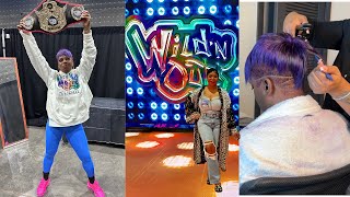 Vlog Did Tasha K hair for WildNOut [upl. by Gariepy]