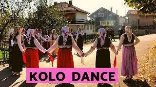 Bosnian Traditional Folk Dance  Bosnian Kolo Dance  How to Dance Bosnian Kolo [upl. by Wedurn]