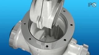 High Pressure Gate Valve  Assembly Animation [upl. by Brunell]