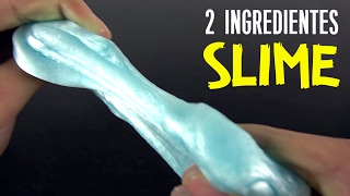 SLIME CON SOLO 2 INGREDIENTES [upl. by Nnylatsirk]