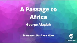 A Passage To Africa by George Alagiah Analysis  Pearson Edexcel IGCSE English Revision [upl. by Tiffany115]