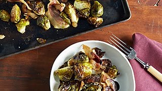 Inas Balsamic Brussels Sprouts  Food Network [upl. by Namyl]