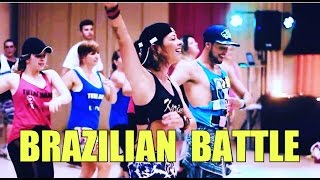 ZUMBA BATTLE 😎 Music  BALADA  FEDERICO SCAVO  Choreo by KARINA ROCHA [upl. by Imac]