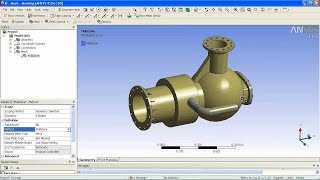 Efficient Meshing Tutorial with Ansys Workbench [upl. by Arutek]