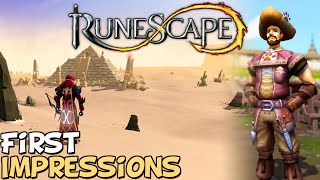 RuneScape 3 First Impressions quotIs It Worth Playingquot [upl. by Auqinehs]