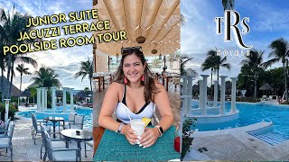 Mexico Travel Vlog TRS Yucatan Hotel REVIEW  Room Tour with Hot Tub on balcony [upl. by Nylrats]