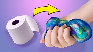 12 INCREÍBLES MANUALIDADES CON SLIME [upl. by Lagasse]