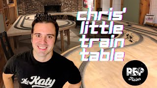 Building A Model Train Layout Table [upl. by Ihskaneem943]