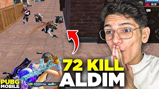 72 KİLL ALDIM YENİ KİLL REKORUM  PUBG MOBİLE [upl. by Goebel]