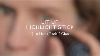 Makeup How To Lit Up Highlight Stick  Westman Atelier [upl. by Kendy]