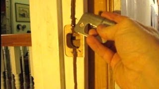 How to Repair a Door Jamb [upl. by Salahcin248]