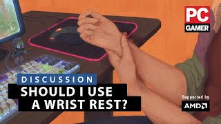 PC gaming ergonomics Should you use a wrist rest for your keyboard or mouse [upl. by Vardon]