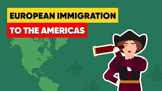 How did Europeans immigrate to the Americas [upl. by Nalro]