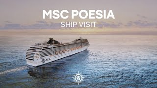 MSC Poesia  Ship Visit [upl. by Yttap331]