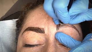 Microblading technique and tutorials for beginners Be a professional artist [upl. by Sezen]