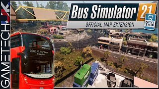 Bus Simulator 21  Next Stop DLC map footage [upl. by Kylen373]