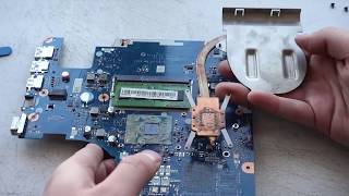 How to disassemble the laptop Lenovo G5030 Replacement of thermal paste [upl. by Sander]