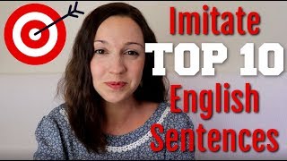 How to Pronounce TOP 10 English Sentences [upl. by Hannavahs]