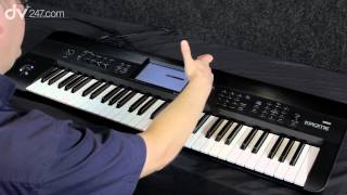 Korg Krome Workstation Synthesizer Demonstration [upl. by Rempe223]