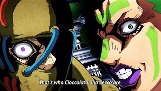 ジョジョ Thats who Cioccolata and his pet Secco are 『HD』 [upl. by Zullo]