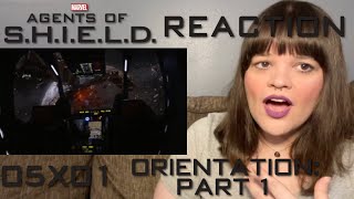 Agents of SHIELD  5x1 quotOrientation Part 1quot Reaction [upl. by Enived628]