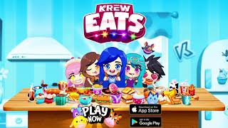 KREW EATS  Official Mobile Game Trailer iOS amp Android [upl. by Chon]