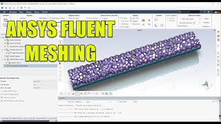 ✅ Ansys Fluent Meshing Tutorial Meshing Mode [upl. by Yhtur380]