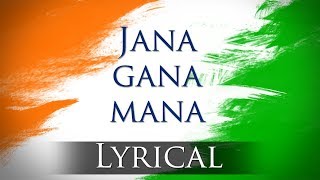 Jana Gana Mana HD  National Anthem With Lyrics  Best Patriotic Song [upl. by Asertal]