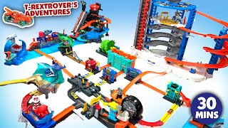 TRexs Adventures in Hot Wheels City Compilation Volume 1 [upl. by Albert902]