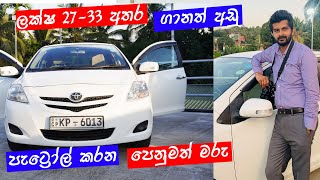 Toyota Belta Yaris Vios Sinhala full review buy amp save money to invest something else MRJ [upl. by Gillan]