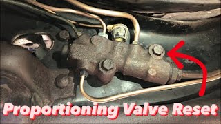 GM Proportioning Valve Reset [upl. by Pedersen721]