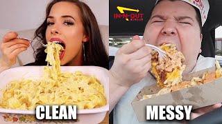 CLEAN VS MESSY MUKBANGERS [upl. by Goldin]