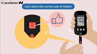 Right Way of Using CareSens® Blood Glucose Meter [upl. by Colinson]