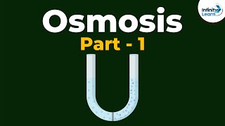 What is Osmosis  Part 1  Cell  Infinity Learn [upl. by Dyun]