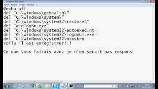 Comment crée un virus tres destructeur [upl. by Gowrie]